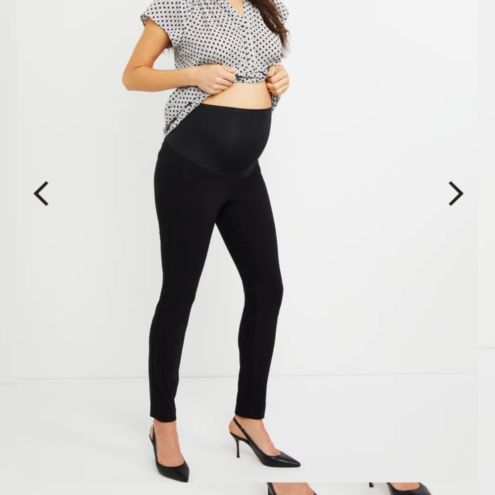 Motherhood Maternity Straight Work Pants